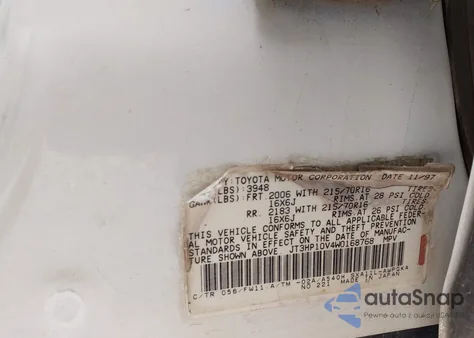 1998 Toyota Rav4 from USA, damaged, VIN JT3HP10V4W0168768